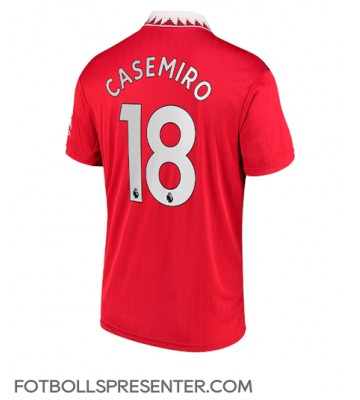 Manchester United Casemiro #18 Hemma Matchtröja 2022-23 Kortärmad